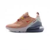 nike air max 270 prix pas cher femme fille yellow oraange